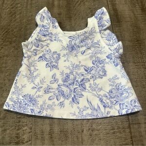 Janie and Jack floral girls top